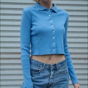 John Galt ribbed polo